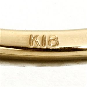 K18/twelveカラージュエルリング ダイヤモンド 9号